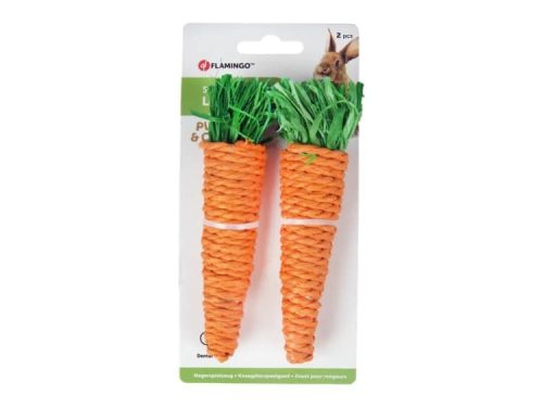 210237 - Flamingo Sisal Gulerod 2 stk pakke