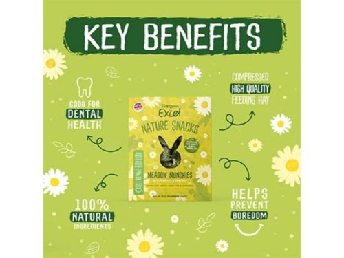 BU-FP100046SN4 - Burgess Excel Meadow Munchies 1kg. - Høbidder 3