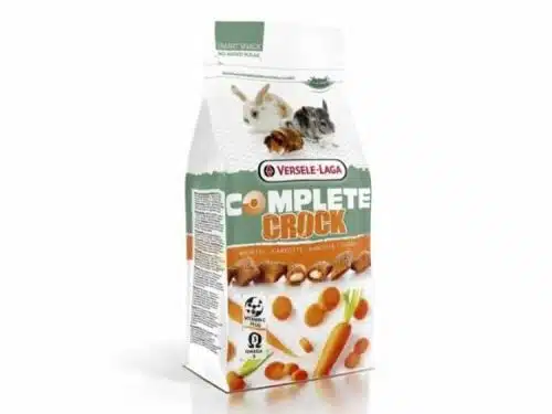 Versale-Laga Complete Crock til gnavere, sund snacks med gulerødder, kaniner og hamstere, rig på vitaminer og omega-3.