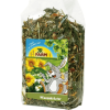 JR FARM Wiesenkräuter til gnavere og mindre kæledyr, sund blanding af urter og græsser, perfekt som kosttilskud og snack. Ideel til at understøtte dit kæledyrs naturlige kost og trivsel.