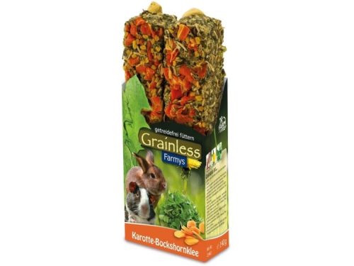 JR21463 JR Farm Grainless Farmys Gulerod-Bukkehorn 140g