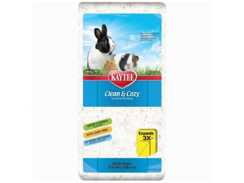 Kaytee Clean & Cozy Bedding Hvid 24,6L