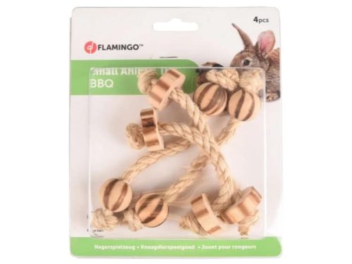 210248 - BBQ ROPE+DISC+BALL NATURE kasse