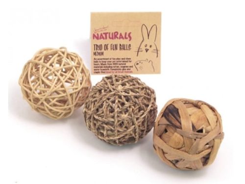 Rosewood Trio of Fun Balls