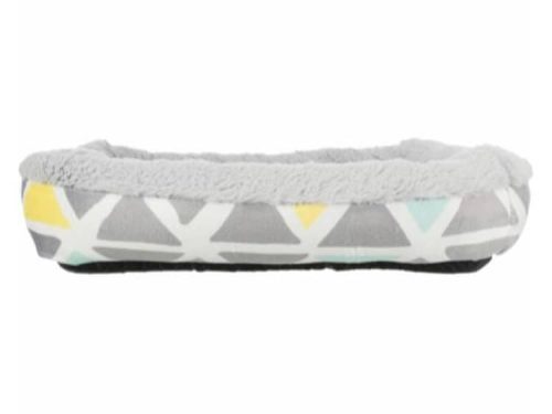 TX62802 - Seng til kanin firkantet plys 30x6x22 cm grå 1