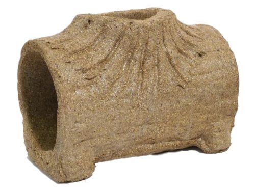 Naturlig sandsten tunnel til gnavere, ideel til leg og skjul, fremmer aktivitet og trivsel i burmiljøet. Perfekt til hamstere, mus og andre små kæledyr.