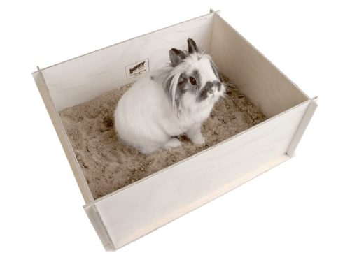 Kanin i sandkasse fra Bunny, ideel til gnavere og mindre kæledyr, der giver et sikkert og komfortabelt sted at lege og grave.
