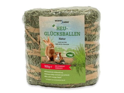 NS8403300 - Naturhof Lykke Hø - høballe af ren natur (500g)