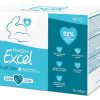 Burgess Excel DualCare foder til kaniner og marsvin, høj i beskyttet vitamin C, 10 pakker á 60 g. Ideelt til ernæringsmæssig støtte efter sygdom eller operation samt ved stresstilstande.