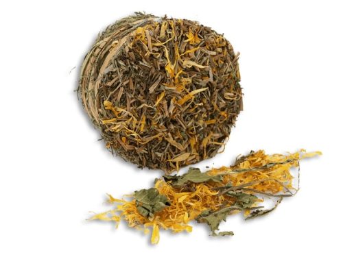 Naturhof Hø Cupcake med mælkebøtte og morgenfruedrys 75g