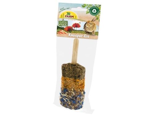 Knasende is til gnavere fra JR Farm, lavet af naturlige ingredienser uden plastik. Perfekt snack til kaniner og mindre kæledyr, der sikrer en sund og sjov oplevelse.