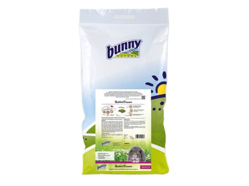 Bunny Nature RabbitDream Senior foder til kaniner, 1,5 kg pose med naturlige ingredienser, designet til at støtte ældre kaniners sundhed og velvære.