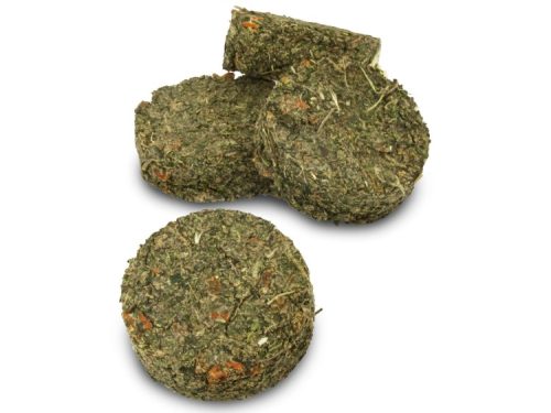 Naturlige gnavebolde til gnavere, fremstillet af tørrede urter og grøntsager. Ideelle som snacks til hamstere, kaniner og andre små kæledyr. Sikrer en sund og varieret kost.