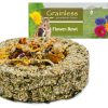 Grainless Flower-Bowl fra JR FARM, en sund og velsmagende foderblanding til gnavere, fremstillet uden korn og beriget med tørrede blomster og urter. Ideel til kaniner og andre mindre kæledyr.