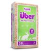 Blødt papir-bundlag fra PetsPick, 28L. Effektiv absorbering og strækning, ideel til gnavere og mindre kæledyr. Ren og sikker for dit kæledyr, holder i op til 14 dage.