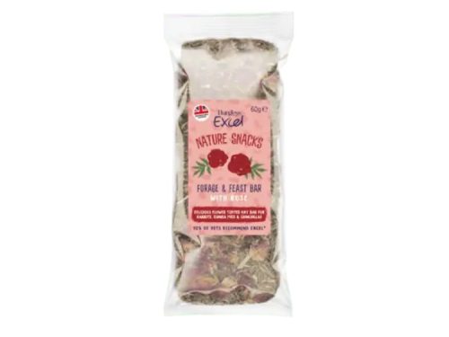 Burgess Excel Forage & Feast Hay Bar with Rose