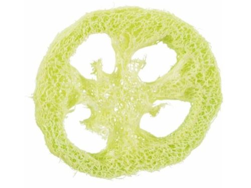 Naturlig loofah skive til små kæledyr. Ideel til at stimulere gnaveinstinkter og holde tænderne sunde. Perfekt til hamstere, kaniner og andre gnavere.