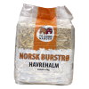 Norsk burstrø havrehalm fra To Gode Naboer, 5 kg pakke, ideel til indretning af bur for gnavere og mindre kæledyr.